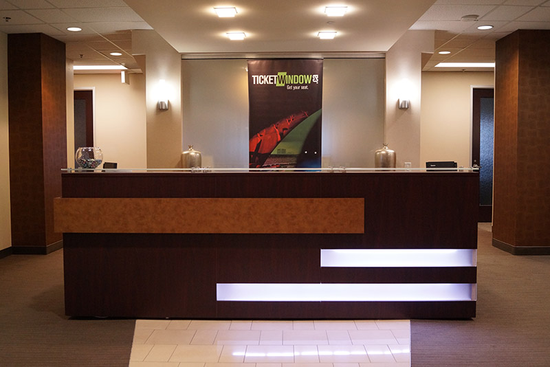 ticket window office